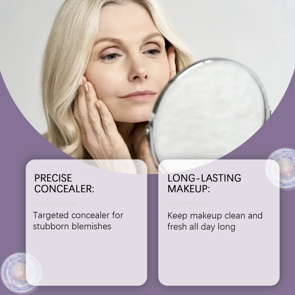 Full Coverage Liquid Concealer - Waterproof Long-Lasting Makeup