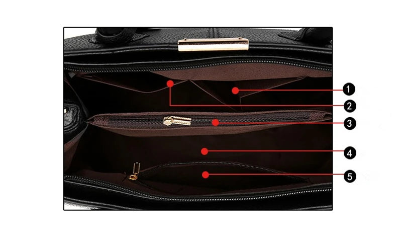 Luxury Leather Shoulder Bag