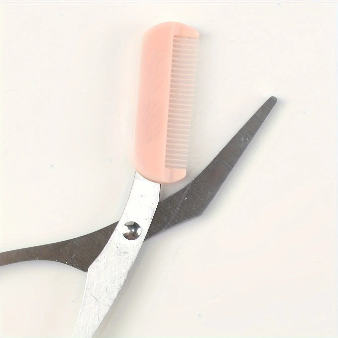 Precision Eyebrow Scissors with Comb