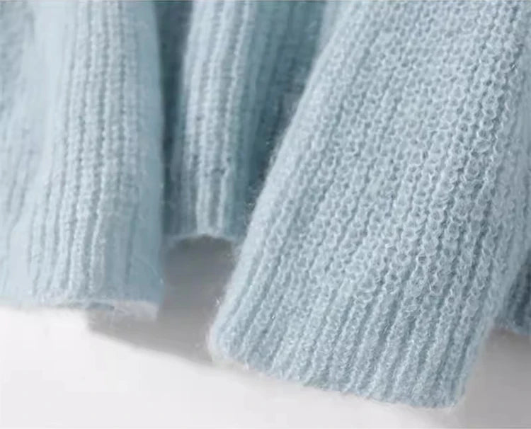 Sheer Knit Sweater - Cashmere Blend