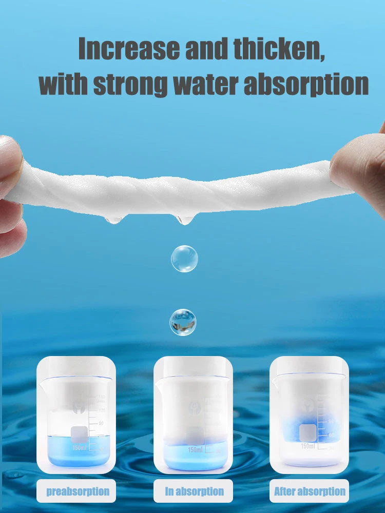 Disposable Facial Cleansing Towels - 100 Pack