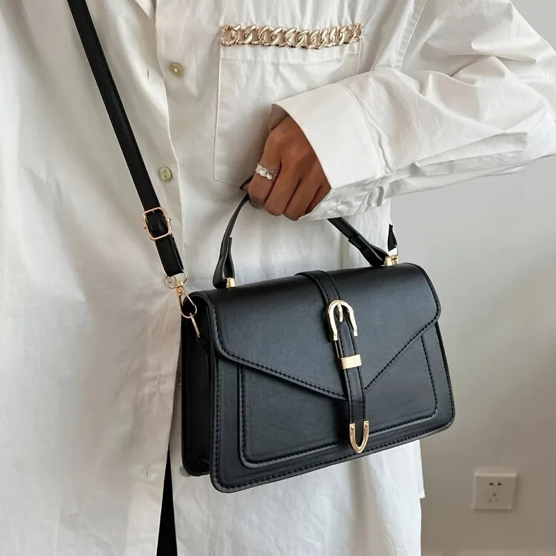Minimalist Flap Crossbody Bag
