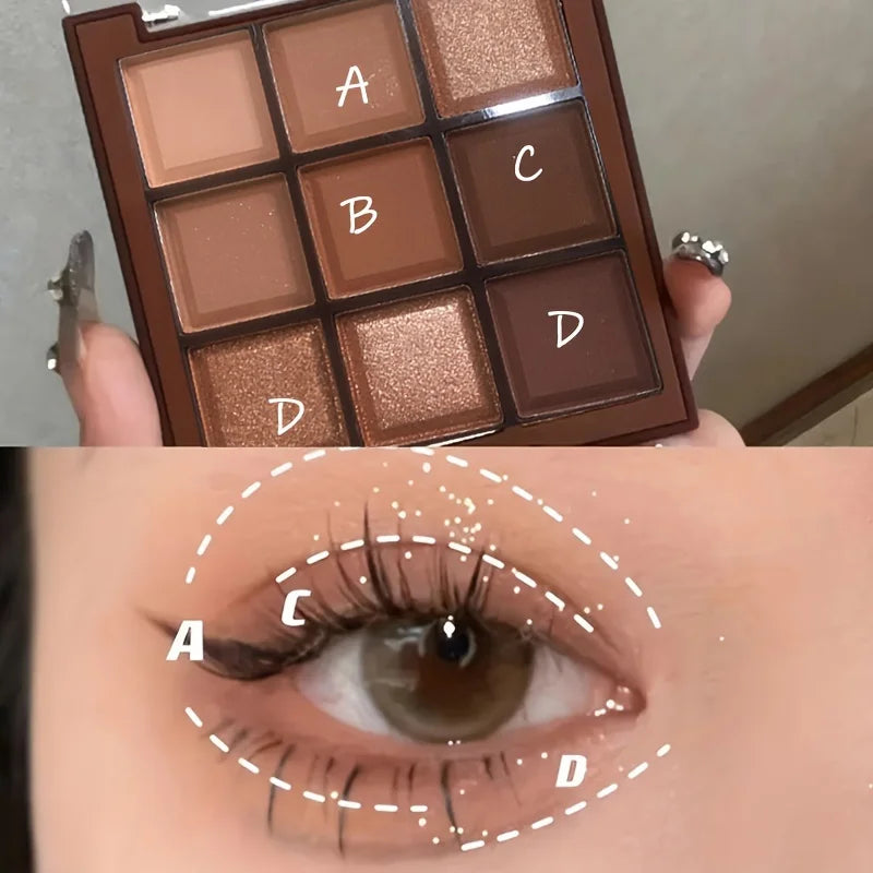 Mocha Chocolate Eyeshadow Palette