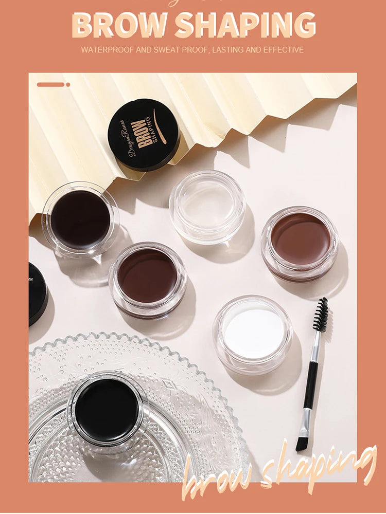 6-Farben-Augenbrauenstylingcreme 