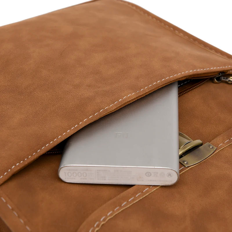 Leather Backpack for Women - Laptop Travel Bag