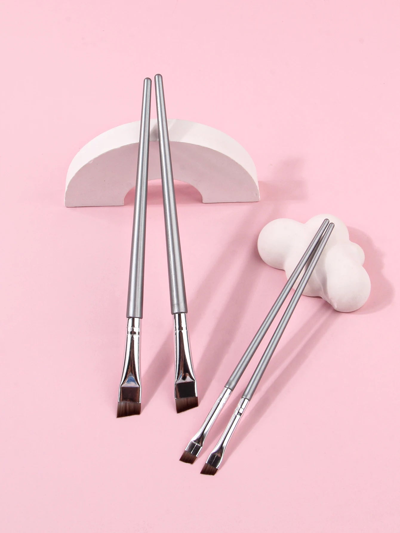 Precision Eyeliner Brush Set - 4 Pieces