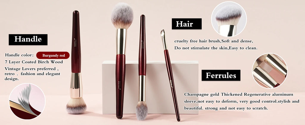 Professional Eyeshadow Brush Set - 15 Pieces